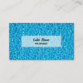 Tarjeta De Visita Piscina