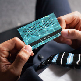 Tarjeta De Visita Piscina acuática