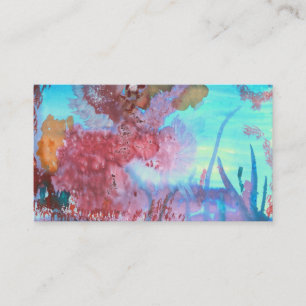 Tarjeta De Visita Piscina de la roca