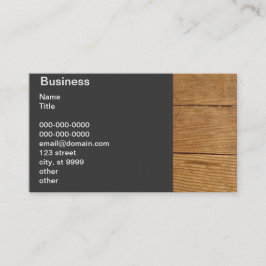 Tarjeta De Visita Piso de madera antiguo - abeto