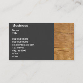 Tarjeta De Visita Piso de madera antiguo - abeto