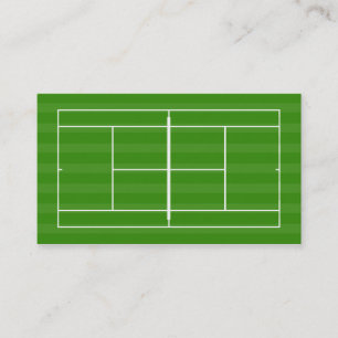 Tarjeta De Visita Pista de tenis