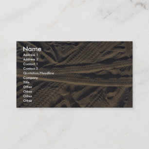 Tarjeta De Visita Pistas del neumático