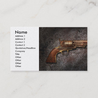 Tarjeta De Visita Pistola - Modelo 1851 - Revólver calibre 36