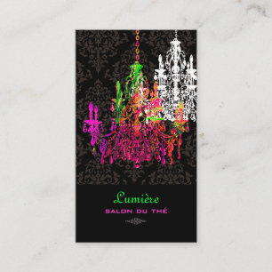 Tarjeta De Visita PixDezines candelabros de cristal murano/fuentes D