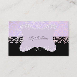 Tarjeta De Visita PixDezines Céline Damask
