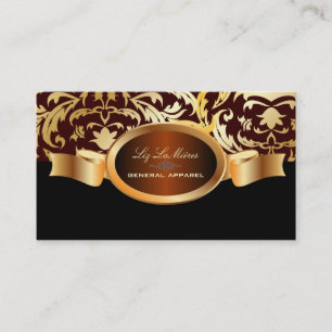 Tarjeta De Visita PixDezines Céline Damask