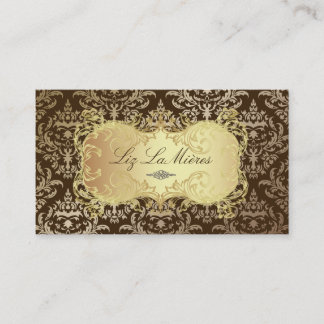 Tarjeta De Visita PixDezines Céline Damask