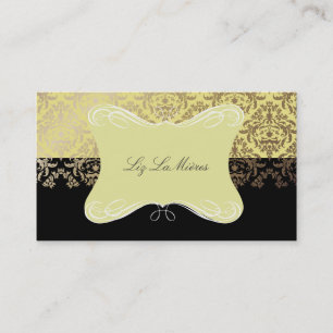 Tarjeta De Visita PixDezines Céline Damask