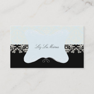 Tarjeta De Visita PixDezines Céline Damask