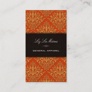 Tarjeta De Visita PixDezines diy Background, encaje Étienne Damask