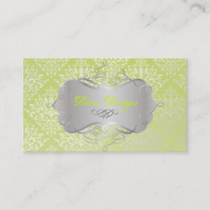 Tarjeta De Visita PixDezines Étienne Damask