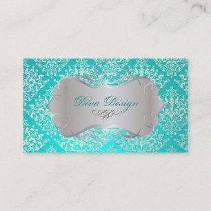 Tarjeta De Visita PixDezines Étienne Damask