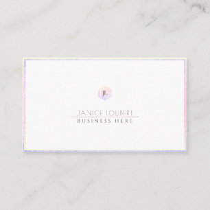Tarjeta De Visita PixDezines Glam Pink   Rubor+Honeycomb