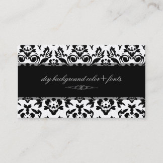 Tarjeta De Visita PixDezines Haute Coutour Damask/diy fondo