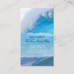 Tarjeta De Visita PixDezines La Ola está Encendida