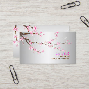 Tarjeta De Visita PixDezines sakura/poda de cerezo rosa ♥♥♥
