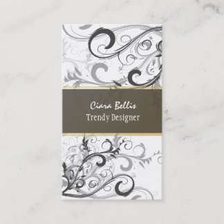 Tarjeta De Visita PíxDezines Swirls / Gráfico+Escándalo