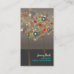 Tarjeta De Visita PixDezines Vintage Autumom Blooms / DIY color!!