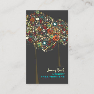 Tarjeta De Visita PixDezines Vintage Autumom Blooms / DIY color!!