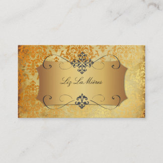 Tarjeta De Visita PixDezines Vintage Josephine Damask