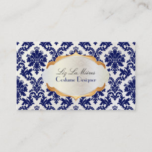 Tarjeta De Visita PixDezines vintage la paloma damasco