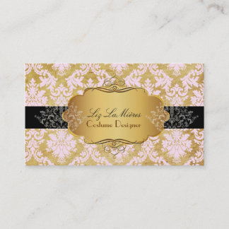 Tarjeta De Visita PixDezines vintage la paloma damask