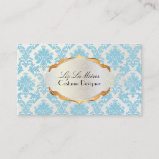 Tarjeta De Visita PixDezines vintage la paloma damask