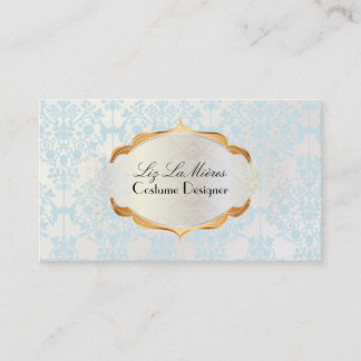 Tarjeta De Visita PixDezines vintage leila damasco
