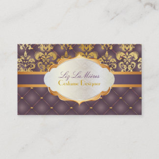 Tarjeta De Visita PixDezines vintage lys damask