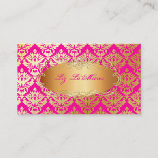 Tarjeta De Visita PixDezines vintage sabine damasco