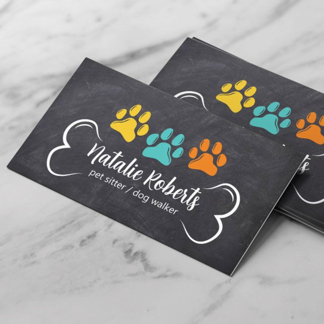 Tarjeta De Visita Pizarra del Mascota del sitio del Personalizado de (Subido por el creador)