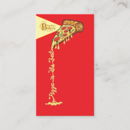Tarjeta De Visita Pizza is the best business card