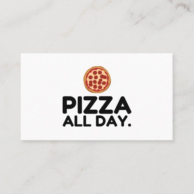 TARJETA DE VISITA PIZZA TODO EL DÍA (Anverso)