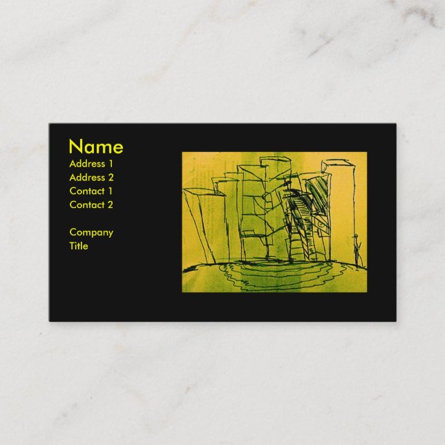 TARJETA DE VISITA PLAN DE LECCIÓN CIUDAD (Anverso)