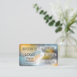 Tarjeta De Visita Planetas Glassmorphism