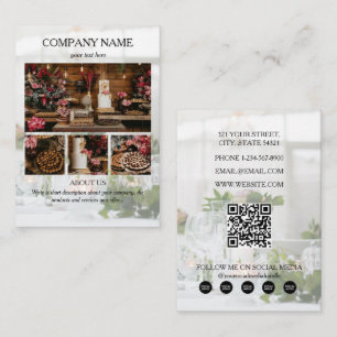 Tarjeta De Visita Planificación de eventos Negocios 5 Fotos Medios s