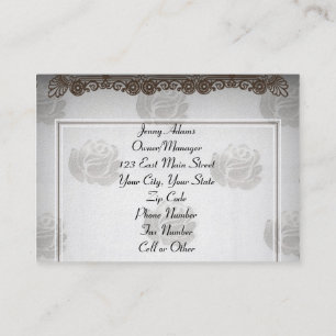 Tarjeta De Visita Planificación de fiestas