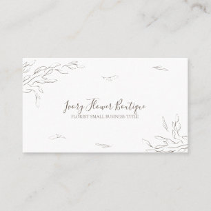 Tarjeta De Visita Planificador de boda micro boho