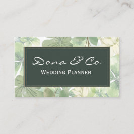 Tarjeta De Visita Planificador de Bodas