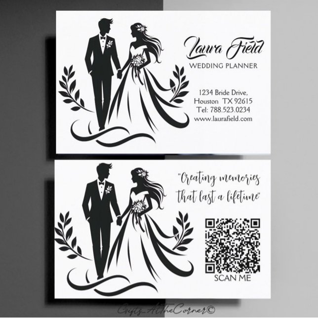 Tarjeta De Visita Planificador de bodas (Subido por el creador)