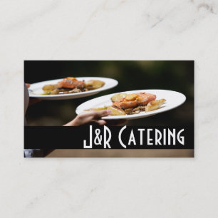 Tarjeta De Visita Planificador de bodas Chef de catering Comida Rest