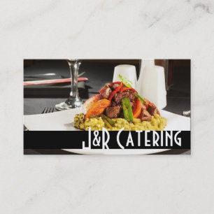 Tarjeta De Visita Planificador de bodas Chef de catering Comida Rest