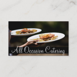 Tarjeta De Visita Planificador de bodas Chef de catering Comida Rest