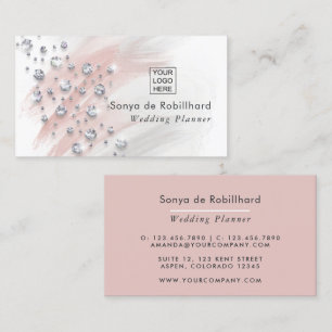 Tarjeta De Visita Planificador de bodas de diamantes