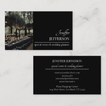 planificador de bodas evento floral oscuro