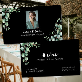 Tarjeta De Visita Planificador de Bodas y Eventos
