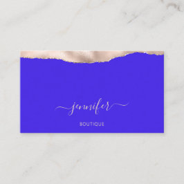 Tarjeta De Visita Planificador de eventos Código QR en polvo Rubor A