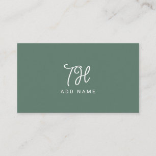 Tarjeta De Visita Planificador de Eventos con Elegante Letra Script 