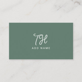 Tarjeta De Visita Planificador de Eventos con Elegante Letra Script